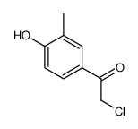 2-chloro-1-(4-hydroxy-3-methylphenyl)ethanone Structure