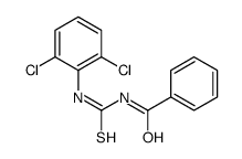 N-[(2,6-dichlorophenyl)carbamothioyl]benzamide Structure