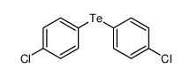 1-chloro-4-(4-chlorophenyl)tellanylbenzene结构式