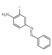 2-fluoro-4-phenyldiazenyl-aniline Structure