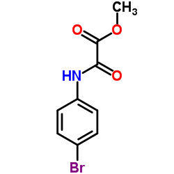 Methyl [(4-bromophenyl)amino](oxo)acetate结构式