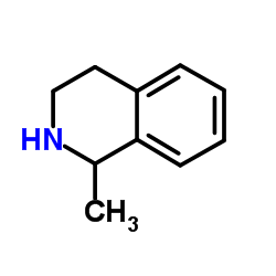 1-Methyl-1,2,3,4-tetrahydroisoquinoline Structure