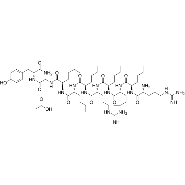 Delmitide acetate结构式