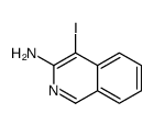 4-碘异喹啉-3-胺结构式