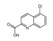 5-氯喹啉-2-羧酸结构式