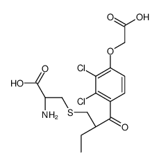 Ethacrynic Acid L-Cysteine Adduct结构式