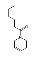 1-(3,6-dihydro-2H-pyridin-1-yl)hexan-1-one Structure