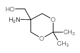 5-氨基-2,2-二甲基-1,3-二恶烷-5-甲醇结构式