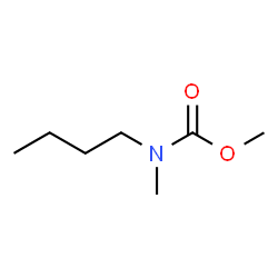 Butylmethylcarbamic acid methyl ester结构式