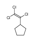 1,1,2-Trichloro-2-cyclopentylethene结构式