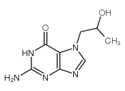 7-(2-羟丙基)鸟嘌呤结构式