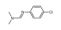 (E)-N'-(4-chlorophenyl)-N,N-dimethylformimidamide Structure