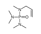 N-[bis(dimethylamino)phosphoryl]-N-methylprop-2-en-1-amine结构式