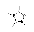 2,3,4,5-tetramethyl-1,2,4,3,5-oxadiazadiborolidine Structure