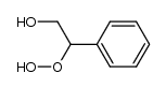 2-hydroperoxy-2-phenyl-1-ethanol结构式