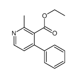 ethyl 2-methyl-4-phenylpyridine-3-carboxylate结构式
