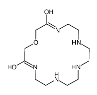 1-oxa-4,7,10,13,16-pentazacyclooctadecane-3,17-dione结构式