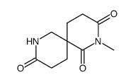2-methyl-2,8-diazaspiro[5.5]undecane-1,3,9-trione Structure