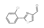 2-(2-氯苯基)-噻唑-4-甲醛结构式