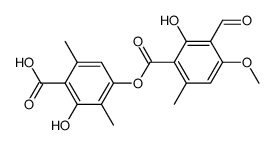 baeomycesic acid structure