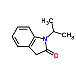 2H-Indol-2-one,1,3-dihydro-1-(1-methylethyl)-(9CI) structure