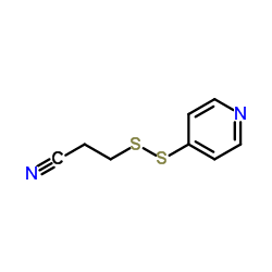 Propanenitrile, 3-(4-pyridinyldithio)- (9CI)结构式