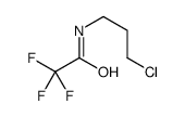 N-(3-chloropropyl)-2,2,2-trifluoroacetamide结构式