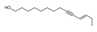 tetradec-11-en-9-yn-1-ol结构式