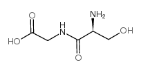 L-丝氨酰甘氨酸结构式