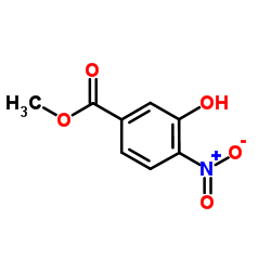 3-羟基-4-硝基苯甲酸甲酯结构式