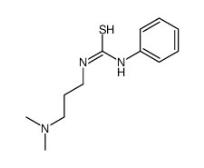 1-[3-(dimethylamino)propyl]-3-phenylthiourea结构式