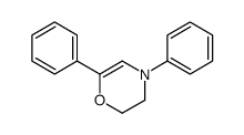 4,6-diphenyl-2,3-dihydro-1,4-oxazine Structure