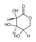 D-Arabinono-1,5-lactone Structure