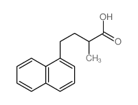2-methyl-4-naphthalen-1-yl-butanoic acid Structure
