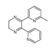 5-(6-methylpyridin-2-yl)-6-pyridin-2-yl-2,3-dihydropyrazine Structure