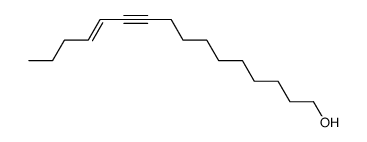hexadec-12t-en-10-yn-1-ol结构式