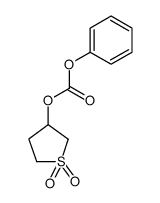 1,1-dioxidotetrahydrothiophen-3-yl phenyl carbonate结构式