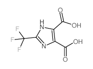 2-(三氟甲基)-1H-咪唑-4,5-二羧酸结构式