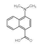 4-二甲氨基萘-1-羧酸结构式