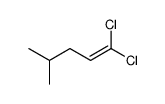 1,1-dichloro-3-methyl-1-pentene Structure