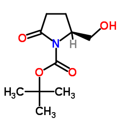 Boc-L-Pyroglutaminol Structure