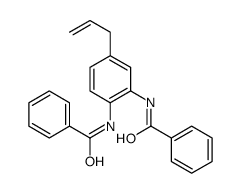 N-(2-benzamido-4-prop-2-enylphenyl)benzamide Structure