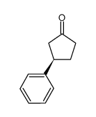 (R)-3-苯基环戊酮结构式