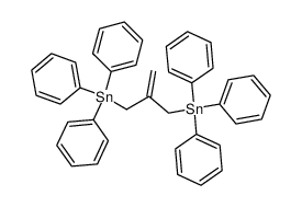 2-methylene-1,3-propanediylbis(triphenylstannane)结构式