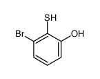 3-bromo-2-sulfanylphenol Structure