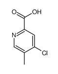 4-氯-5-甲基皮考林酸结构式