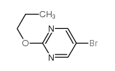 5-溴-2-丙氧基嘧啶结构式