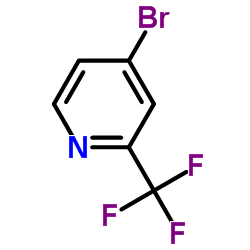 4-Bromo-2-trifluoromethylpyridine Structure