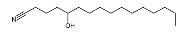 5-hydroxyhexadecanenitrile Structure