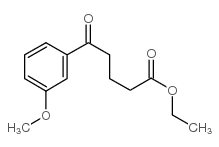 ETHYL 5-(3-METHOXYPHENYL)-5-OXOVALERATE结构式